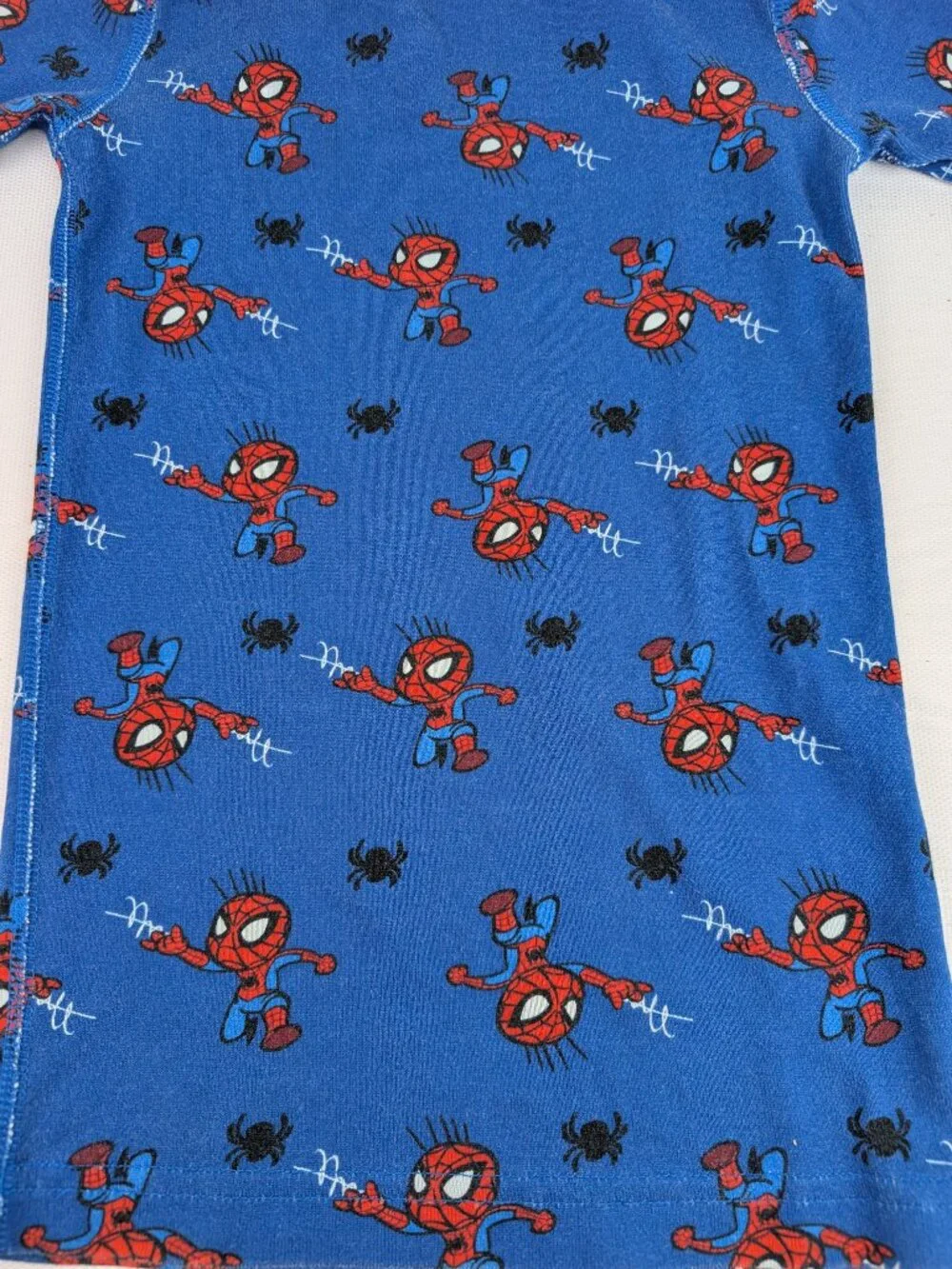 Hanna Andersson Marvel Spider-Man Spidey Kids Short Sleeve John Pajamas Set Sz 8
